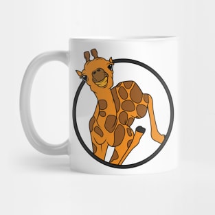 Baby giraffe with Horns Mug